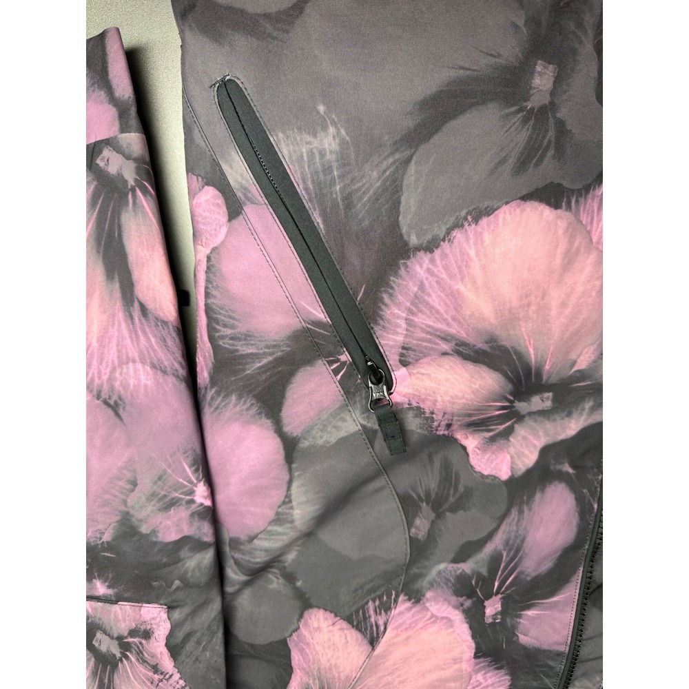Roxy Girl American Pie Ski Jacket 10K DryFlight Purple Floral ERGTJ03163 Size 16 - Picture 7 of 14